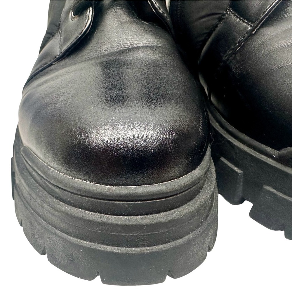 MARC FISHER  Adie 2 Black, Lace Up, Combat Boot, Women / Size‎ 9.5 [154 0621] - Picture 2 of 13